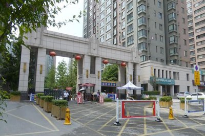四川巴中通江縣春在安置房采用模擬可視4.3寸聯網系統
